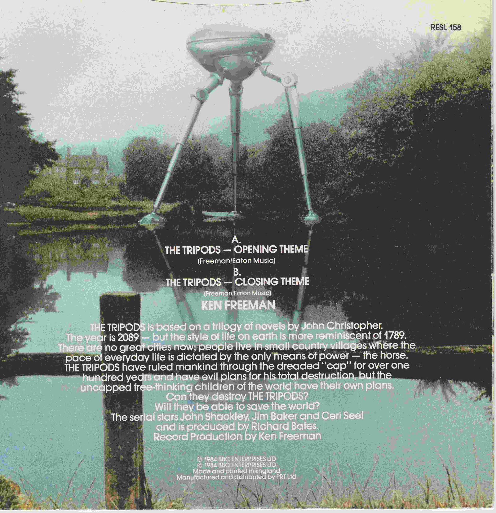 Back cover of RESL 158